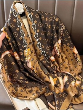 Premium Silk Feeling Designer Inspired Scarf